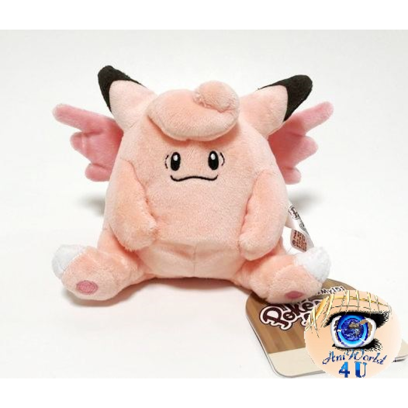 Officiële Pokemon center knuffel Pokemon fit Clefable 16cm breedt